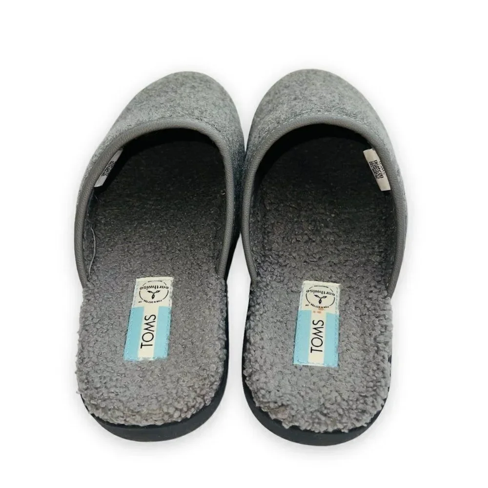 ‎Toms Harbor Slip-on Slippers Grey Men's 10